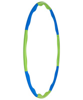 Обруч массажный Hula Hoop, сине-зеленый Обруч массажный Hula Hoop, сине-зеленый