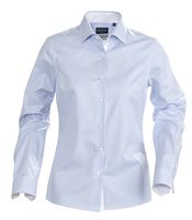 Рубашка женская в полоску Reno Ladies, голубая Рубашка женская в полоску Reno Ladies, голубая