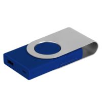 Внешний аккумулятор Twist 4000 mAh, синий Внешний аккумулятор Twist 4000 mAh, синий